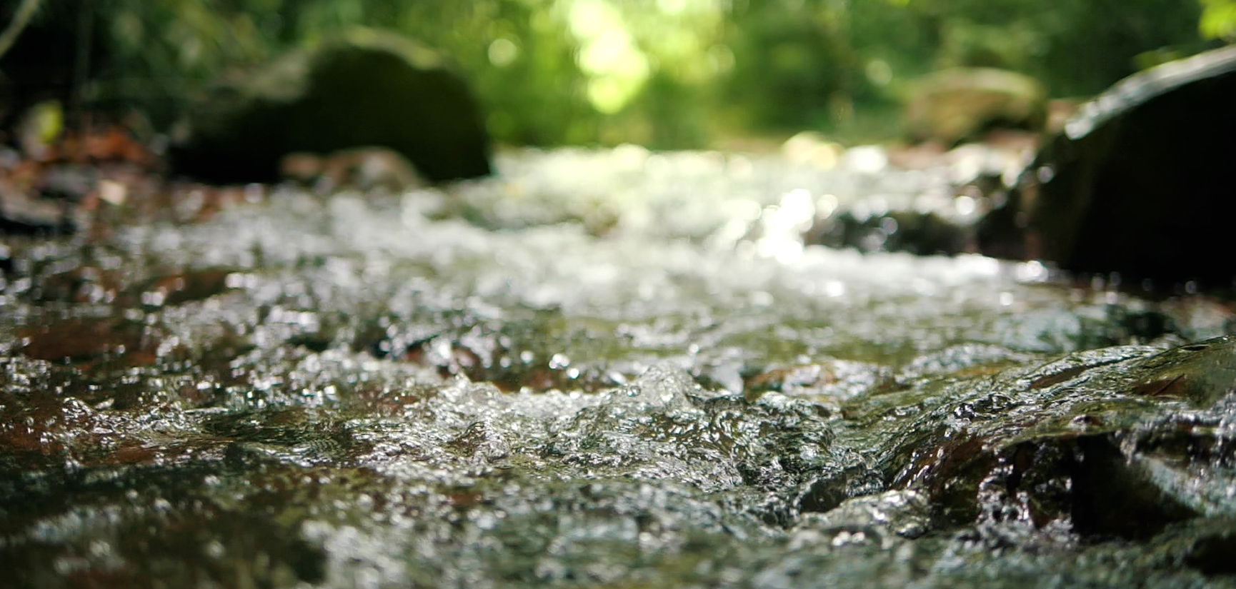 Flowing river